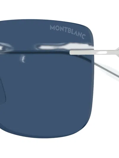Montblanc Rectangle Sunglasses In Multi