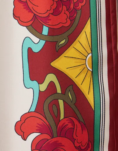 La Doublej Floral-print Palazzo Trousers In Foulard Liberty Piazzato