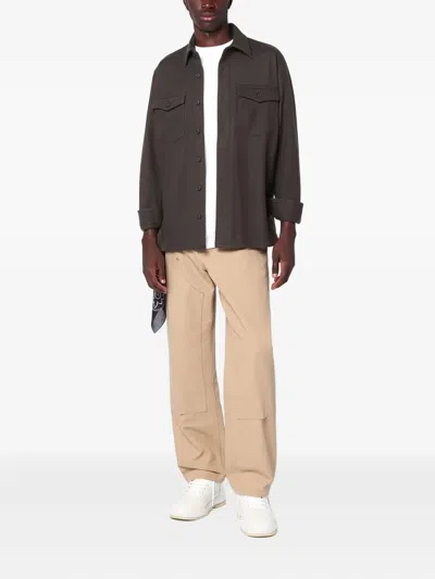 Destin Pocket Long-sleeve Shirt In Green