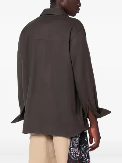 Destin Pocket Long-sleeve Shirt In Green