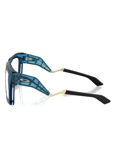 Oakley Enigma Ink Polaris Collection Eyeglasses In Blue