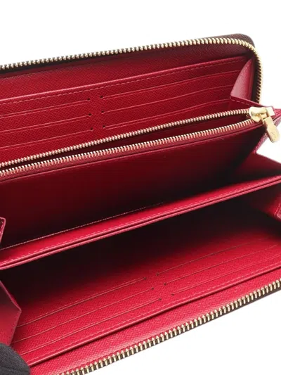 Pre-owned Louis Vuitton 2016 Monogram Zippy Wallet Long Wallets In Brown