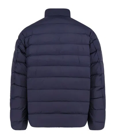 Polo Ralph Lauren Quilted Blue Recycled Polyester Puffer Jacket In Blue