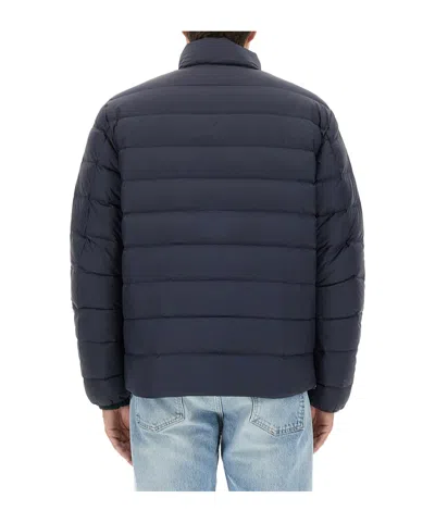 Polo Ralph Lauren Quilted Blue Recycled Polyester Puffer Jacket In Blue