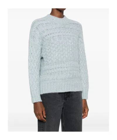 Eleventy Pullover Mit Zopfmuster In White