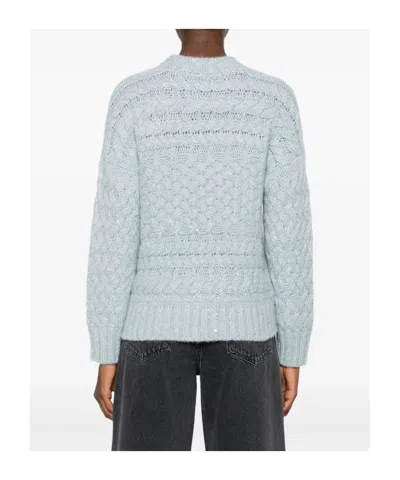 Eleventy Pullover Mit Zopfmuster In White