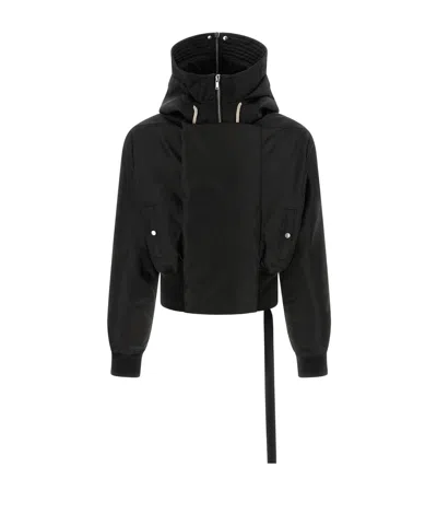 Rick Owens Drkshdw Alice Zip-up Jacket In Black