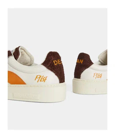 Dsquared2 Sporty Sneaker With Contrast Panel Design In Multi