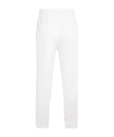 Eleventy Corduroy Drawstring Straight Trousers In White