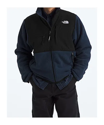 The North Face Logo Vertical Collar Grab Velvet Casual Jacket In Black