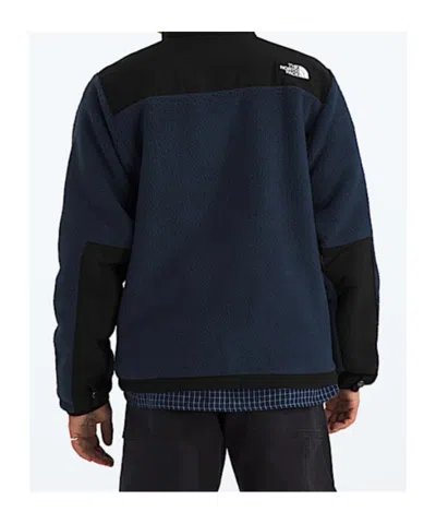 The North Face Logo Vertical Collar Grab Velvet Casual Jacket In Black