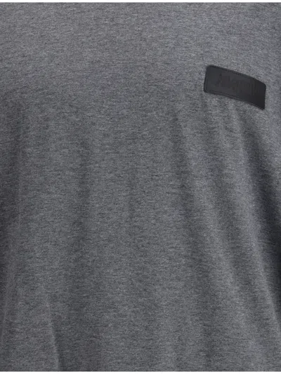Magliano Double-sleeved Cotton Trauma T-shirt In Gray
