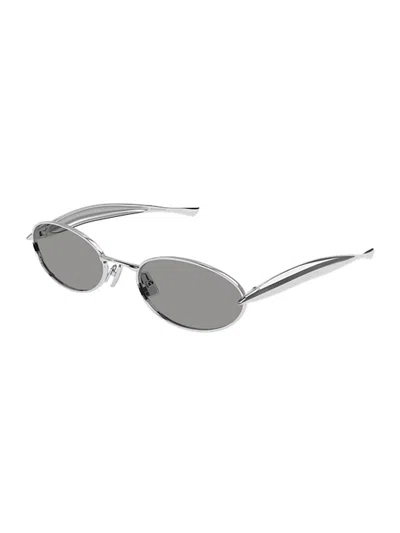 Bottega Veneta Full-frame Sunglasses In Gray