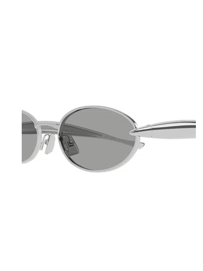 Bottega Veneta Full-frame Sunglasses In Gray