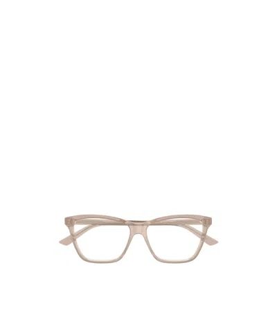 Bottega Veneta Bv1421o Linea Logo Eyeglasses In Neutral