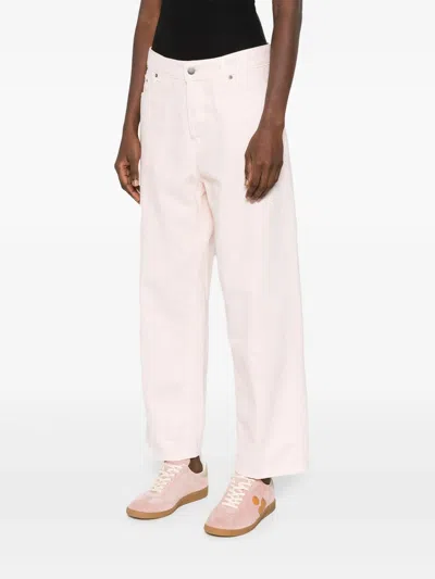 Haikure Betty Soft Ecru Jeans Soft Ecru In Pink