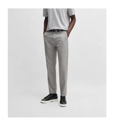 Hugo Boss Round Toe Low-top Casual Shoes In Black