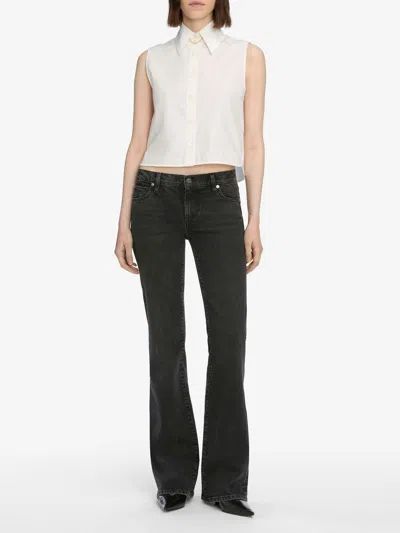 Frame Flared Jeans In Black