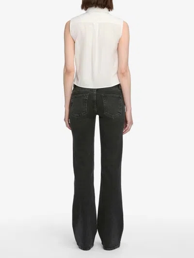 Frame Flared Jeans In Black
