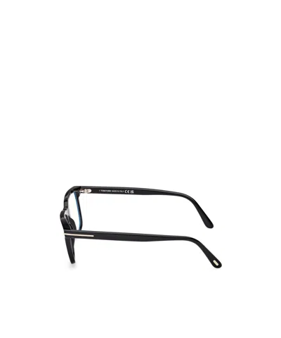 Tom Ford Rectangle-frame Glasses In Black