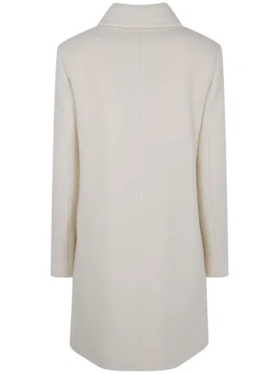 Aspesi Buttoned Coat In White