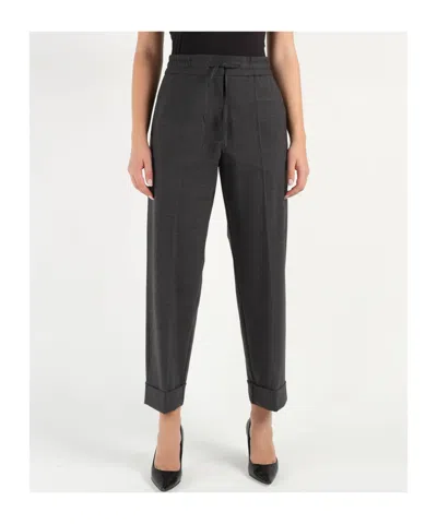 P.a.r.o.s.h Drawstring Trousers In Black