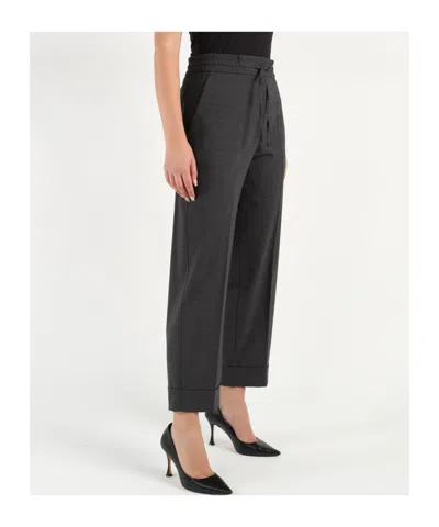 P.a.r.o.s.h Drawstring Trousers In Black