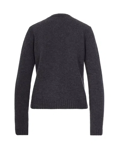 Weekend Max Mara Cardigan Olbia Antracite In Gray