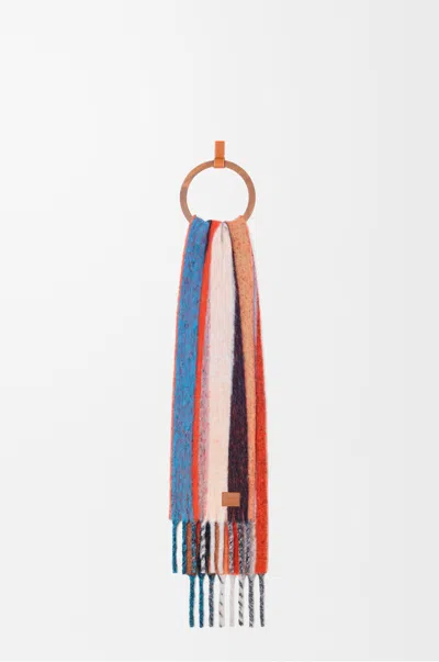 Loewe Scarf In Alpaca And Wool Blend In Multi