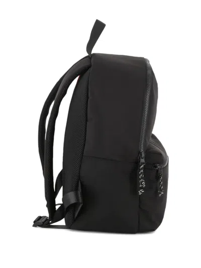 Hugo Boss Logo-print Backpack In Black