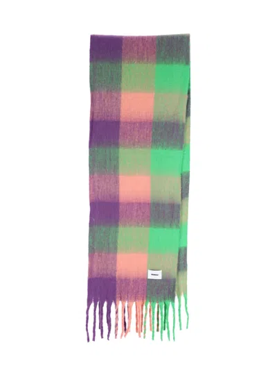 Bonsai Checked Scarf In Multi