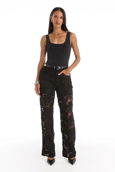 The Noli Shop Celeste High Rise Jean - Black