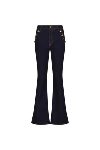 The Noli Shop Allegra Bootcut Jean In Blue