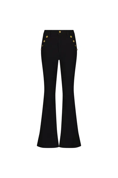The Noli Shop Allegra Bootcut Jean In Black