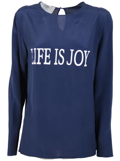 Alberta Ferretti Alberta Ferreti Sweater In Blue