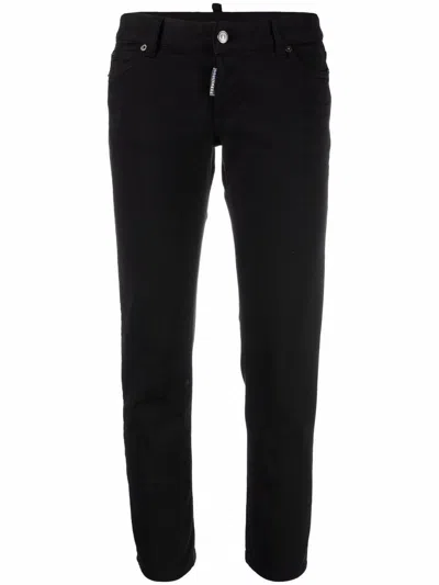Dsquared2 Trousers Featuring 5 Pockets In Black