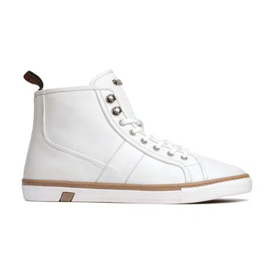 Carlos By Carlos Santana Otis High-top Sneaker In White