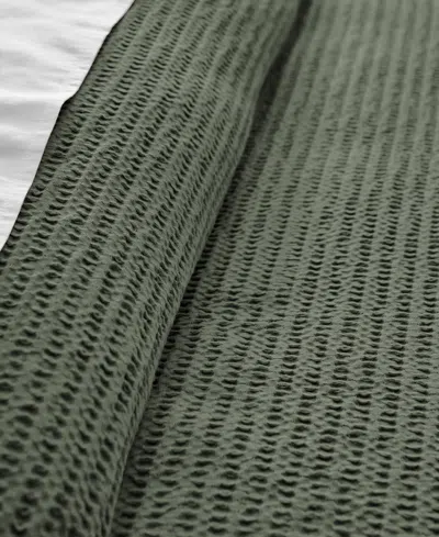 Levtex Cloud Waffle Textured 2-pc. Duvet Cover Set, Twin/twin Xl In Green