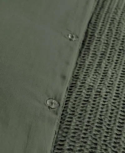 Levtex Cloud Waffle Textured 2-pc. Duvet Cover Set, Twin/twin Xl In Green