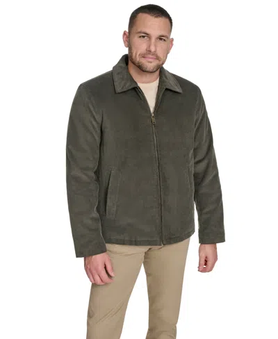 Dockers Men's Wool Blend Bomber Jacket In Green