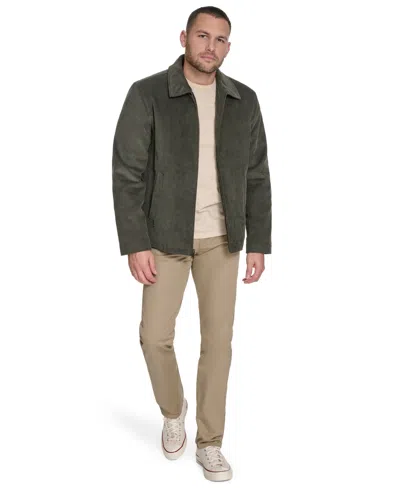 Dockers Men's Wool Blend Bomber Jacket In Green