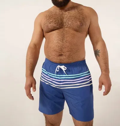 Chubbies Lined Classic Swim Trunk In 164-the Moon Shadows In Multi
