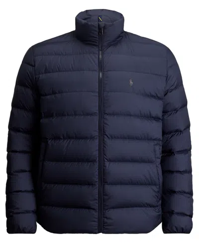 Polo Ralph Lauren The Colden Packable Matte Jacket In Blue