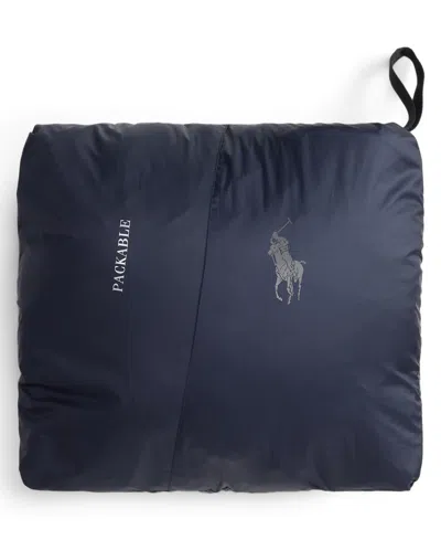 Polo Ralph Lauren The Colden Packable Matte Jacket In Blue