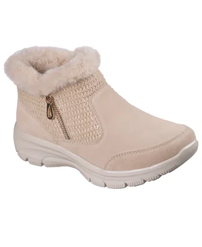 Skechers Women's Relaxed Fit: Easy Going Memory Foam Boots From Finish Line In Neutral