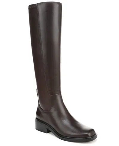 Franco Sarto Women's Gisella Round Toe Zip Tall Boots In Brown
