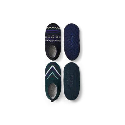 Bombas Gripper Slipper 2-pack In Blue
