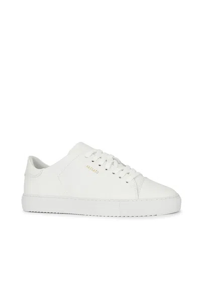 Axel Arigato Clean 90 Leather Sneakers In White