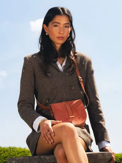 Cambridge Satchel The Saddle Bag In Brown