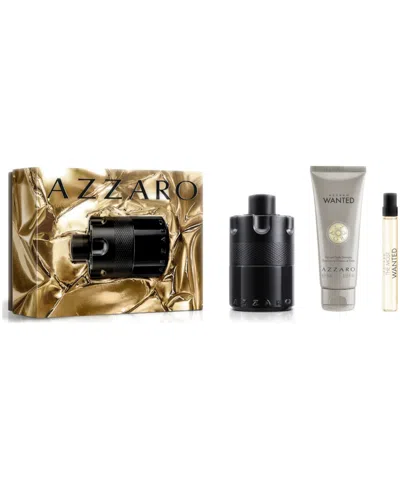 Azzaro 3-pc. Men's The Most Wanted Fragrance Set In Transparent